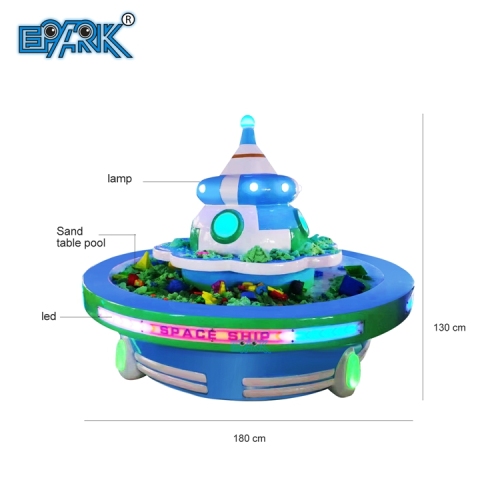 Interactive Amusement Park Round Table Sanding Machine Magic Kids Cartoon Car Sand Table