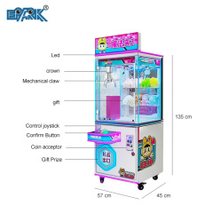 Mini Claw Crane Doll Machine Coin Operated Games Machines Mini Plush Toy Claw Machine