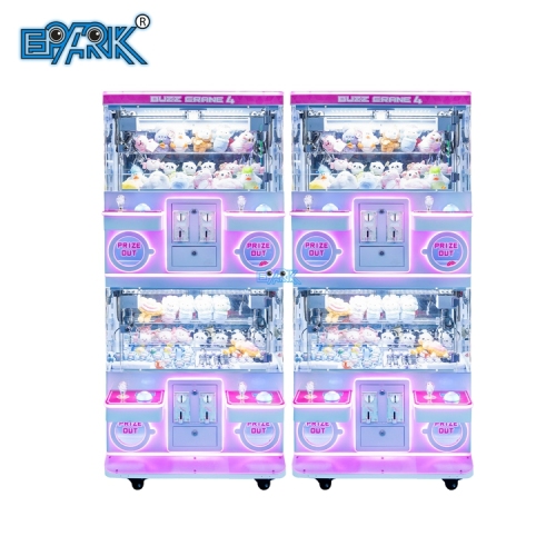 Four Players Mini Claw Machine 4 Gift Toys Plush Grabber Claw Crane Vending Game Machine For Kids