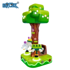 3 Seats Kids Mini Merry Go Round Indoor Coin Operated Kiddie Mini Carousel Ride