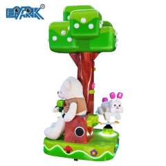3 Seats Kids Mini Merry Go Round Indoor Coin Operated Kiddie Mini Carousel Ride