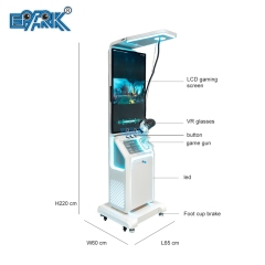 Theme Park Kids VR Simulator Shooting Arcade Game Machine