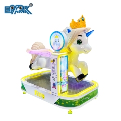 New Design Cute Horse Kiddie Ride Machine Coin-Operated Swing Ride for Kids