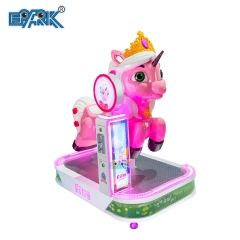 New Design Cute Horse Kiddie Ride Machine Coin-Operated Swing Ride for Kids