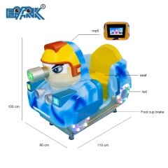Coin Operated Kiddie Rides Swing Car Arcade Kids Ride On Car Game Machine