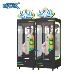 Amusement Park Coin Operated Games Skill Cut to Win Prize Arcade Game Machine