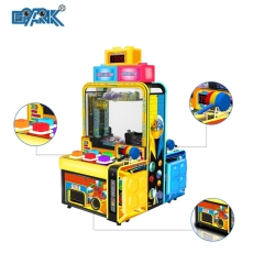 Coin Operated Game Building Block Party Hammer Game Machine For Kids