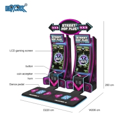 Hot Selling Coin Operated Simulator Dancing Music Game Machine For Sale