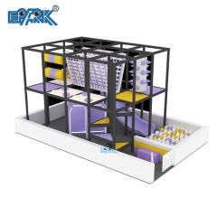 Commercial Playgrounds Kid Soft Play Equipment Indoor Playground with Big Slides for Sale