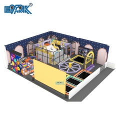 Commercial Playgrounds Kid Soft Play Equipment Indoor Playground with Big Slides for Sale