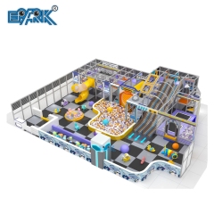 Commercial Playgrounds Kid Soft Play Equipment Indoor Playground with Big Slides for Sale