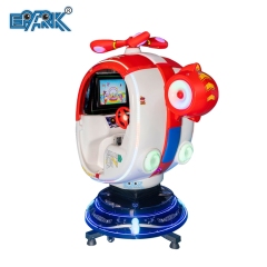 Children's Rotating Aircraft Coin Operated Rocking Car Kiddy Rides Swing Game Machine