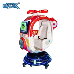 Children's Rotating Aircraft Coin Operated Rocking Car Kiddy Rides Swing Game Machine