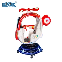 Children's Rotating Aircraft Coin Operated Rocking Car Kiddy Rides Swing Game Machine