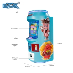 Coin Operated Arcade Game Cola Or Ticket Redemption Gift Vending Machine