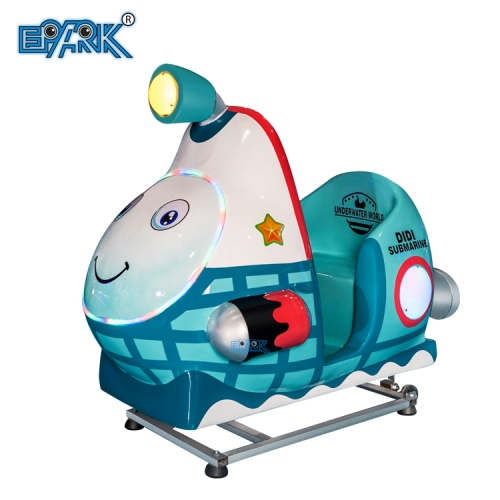 Shopping Mall Small Children Electric Swing Car Game Machine Coin Operated Fiberglass Kiddie Ride