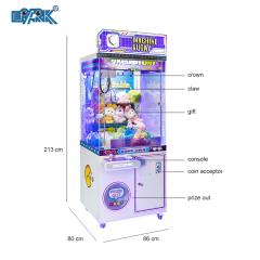 Arcade Machine Manufacturer Cheap Coin Operated Toy Claw Crane Machine