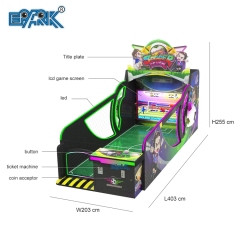 Indoor Coin Operated Football Soccer Game Amusement Football Shooting Machine Kids Arcade Game Machine