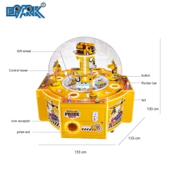 Claw Machine Manufacture Coin Operated 4 People Candy Game Machine Arcade Capsule Toy Game Machine