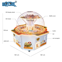 Coin Operation Game 4 People Twist Machine Claw Machine