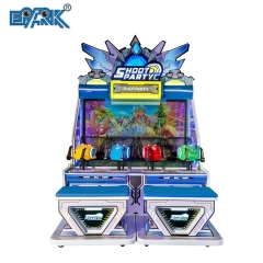 Indoor Arcade 4 Players Coin Operated Shoot Party Shooting Ball Game Machine