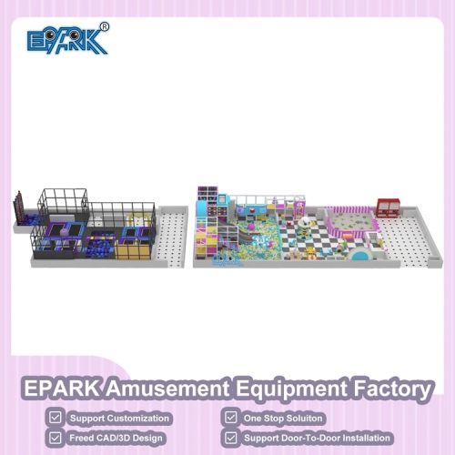 Kids Play Area Naughty Castle Indoor Soft Playground Equipment