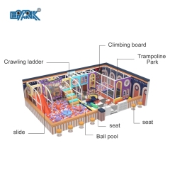 Indoor Equipment Playground Castle Soft Indoor Play Set Soft Playground For Kids