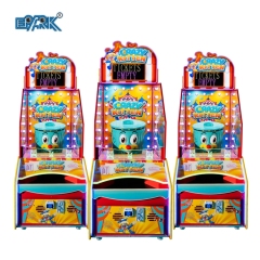 Arcade Game Machines Coin Operated Crazy Cat Throwing Ticket Machine