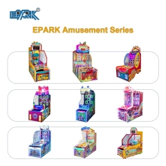 Arcade Game Machines Coin Operated Crazy Cat Throwing Ticket Machine