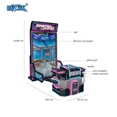 Two-Player Battle Shooting Master Sniper Arcade Game Machine