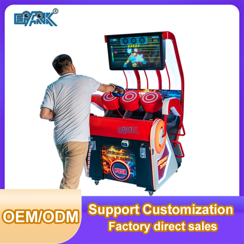 Indoor Coin Operated Game Boxing Punch Machine Electronic Boxing Game Machine
