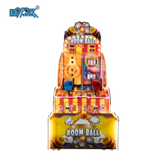 Amusement Park Coin Operated Shooting Ball Game Ticket Redemption Machine