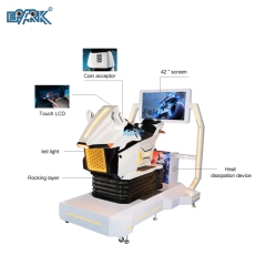9D Virtual Reality Racing Car Simulator VR Game Machine