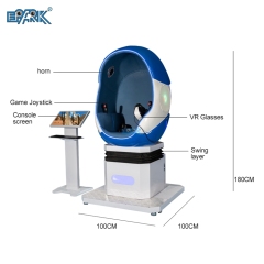 Virtual Reality Crazy Egg Chair Cinema Machine