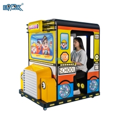 Kids Super School Bus Theme Park Rides Amusement Arcade Game Machine Coin Operated Games