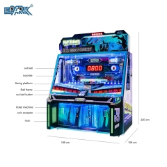 New Coin Operated Game Pinball Machine