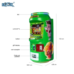 Coin Operated Cola or Ticket Redemption Gift Vending Machine