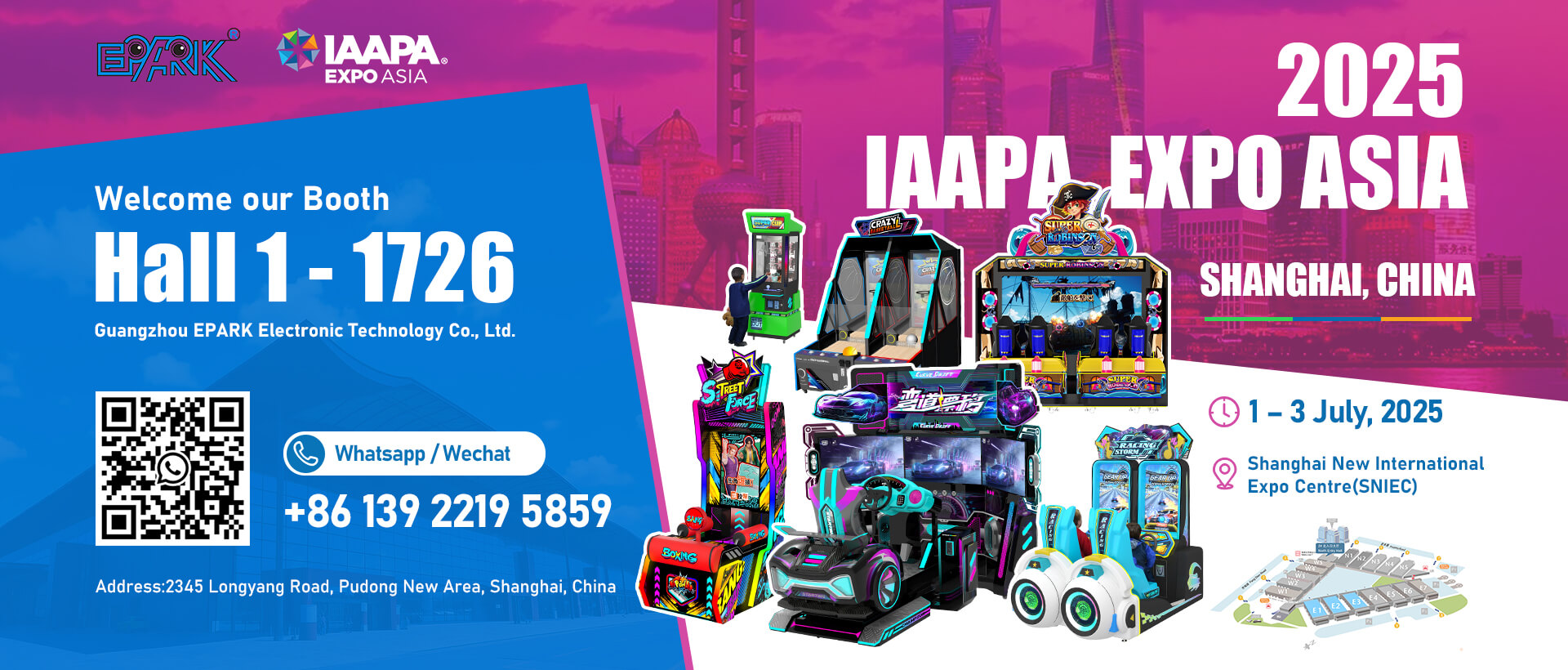 EPARK Invites You to Shanghai Amusement Expo