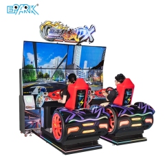 Double 4K LCD Coin Operated Racing Game Machine