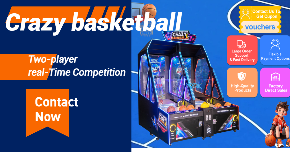 Double Player Basketball Arcade Machine for Manufacturers