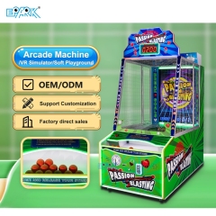 Coin Operated Ball Throwing Game Arcade Machine