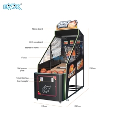 Basketball Machine Shooting Arcade Games