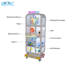 Cut Prize Claw Crane Game Machine Supplier