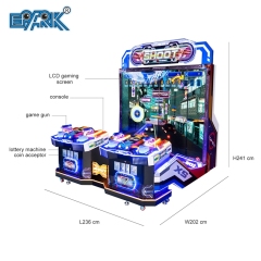 Shooting Game Machine 4-Player Coin-Operated