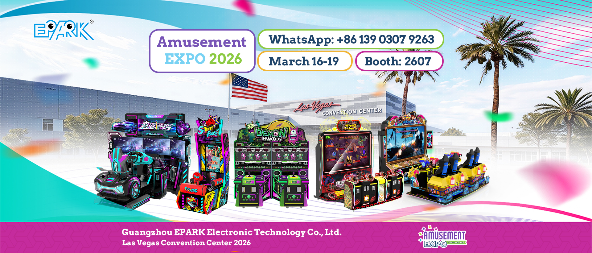 Reliable Arcade Equipment Supplier at Amusement Expo 2026
