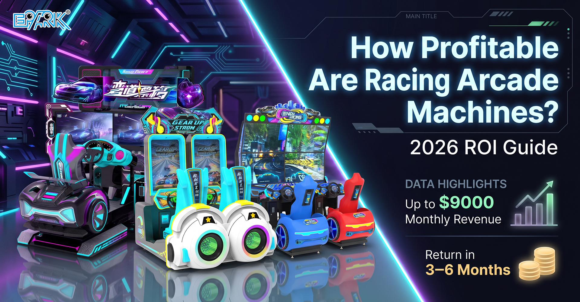 Are Racing Arcade Machines Profitable? ROI, Cost & Market Guide (2026)