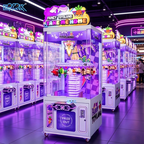 Coin Operated Prize Toy Wheel Clip Game Arcade Machine
