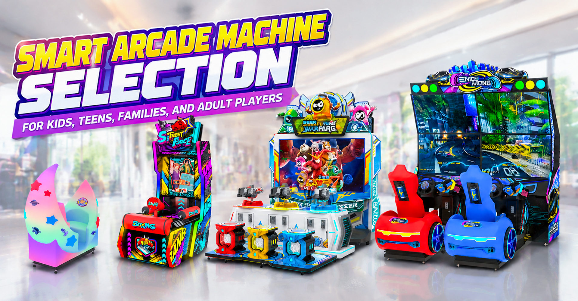 How to Choose Arcade Machines for Different Age Groups in 2026