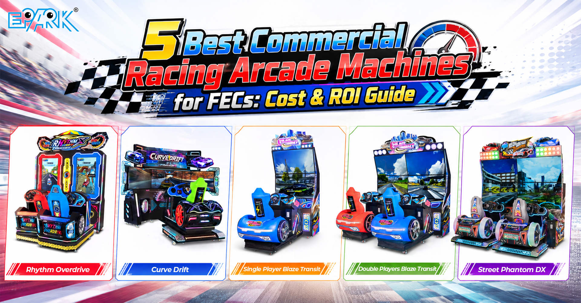 5 Best Commercial Racing Arcade Machines for FECs: Cost & ROI Guide