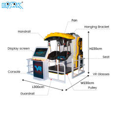 Commercial VR Skydiving Simulator Machine | EPARK